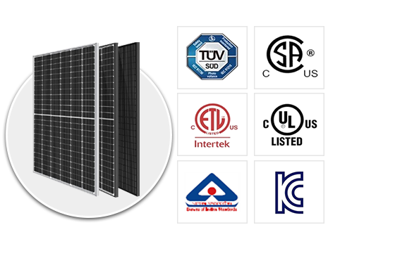 Photovoltaic Enterprise Certification Service Supply of solar modules of various series